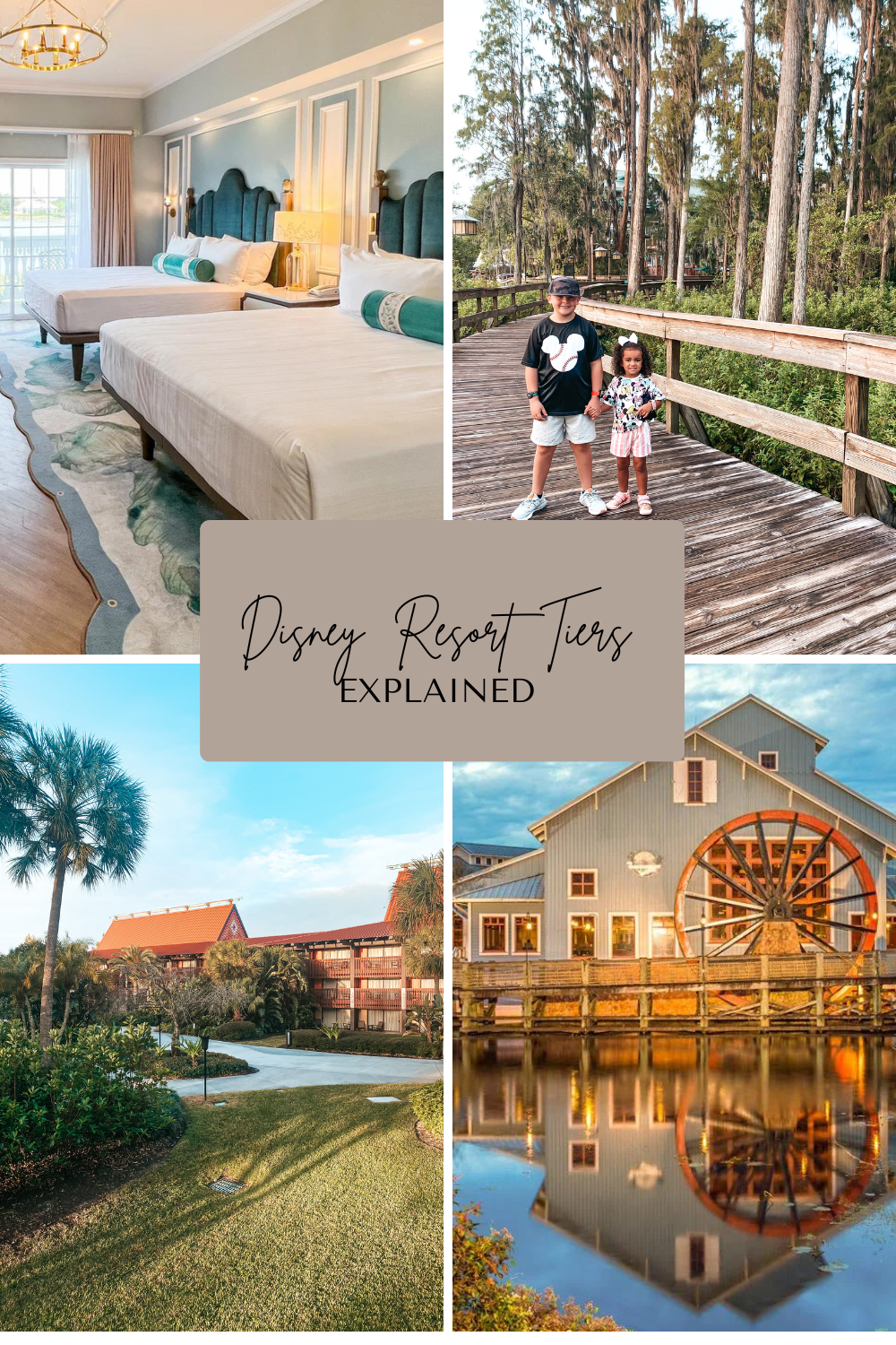 Disney Resort Tiers and the Differences Between Them